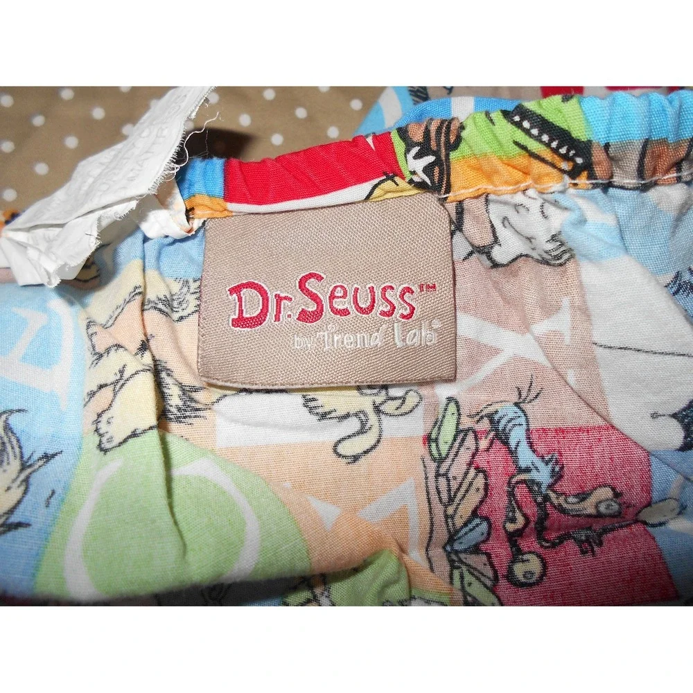 Dr. Seuss ABC Alphabet Baby Changing Pad Cover By Trend Lab Nursery Infant Y2K V